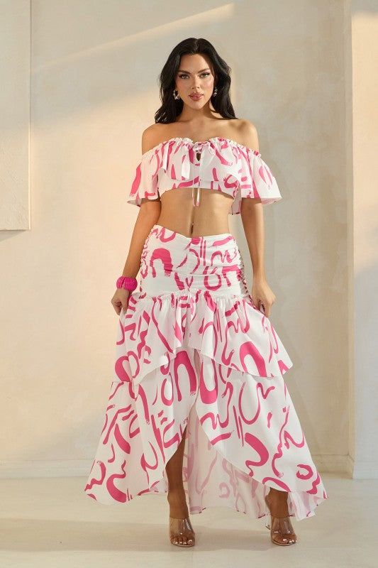 Pink Muse Two-Piece Set – LUXXE