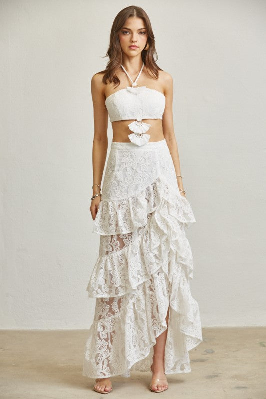 Luna Lace Tassel L