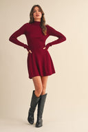 Merlot Charm Dress