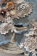 Luxe Bloom Denim Short