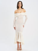 Ivory Dream Knit Dress