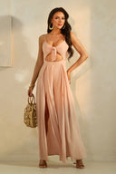 Rosé Sunset Jumpsuit