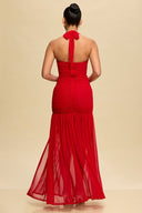 Scarlet Flame Gown