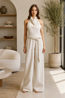 Seaside Linen Halter