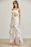 Luna Lace Tassel Dress