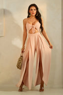 Rosé Sunset Jumpsuit