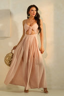 Rosé Sunset Jumpsuit