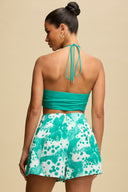 Palm Bloom Halter Set