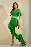 Emerald Envy Two-Piece Set