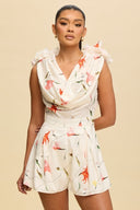 Bloom Whisper Floral Romper