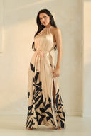 Golden Hour Satin Dress