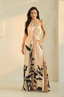 Golden Hour Satin Dress
